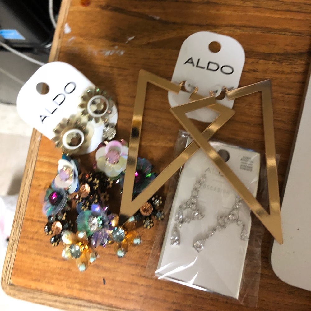 Aldo NWT floral earring